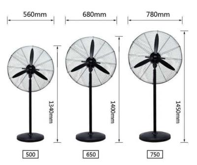 China 30 inch super power outdoor industrial stand fan for sale