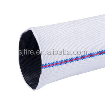 China Industrial Fire Brigade 1.5inch 15 16bar White Rubber Fire Hose Manufacturer In China for sale