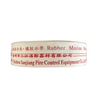 China Manufacturers Industrial Chinese Wholesale Nature Firefighters Cotton Canvas Rubber Fire Hose for sale