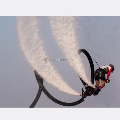 China Construction Sites And General Industrial Use Flyboard Hose 4.5 Inch High Pressure 110 Mm Water Flyboard Layflat Hose Outside Sport for sale