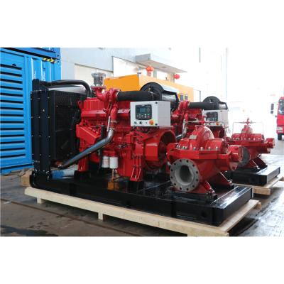 China Long Life Price Good Quality Cheap Diesel Fire Fighting Water Pump Set zu verkaufen