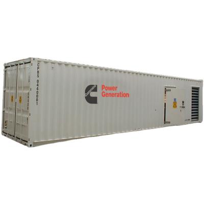 China Royal Brand Emergency Power Supply CONTAINER Type Natural Gas/LPG/BIOGAS 600kw 725kva FUEL SILENT Generator Set with CHP Approved by ISO CE à venda