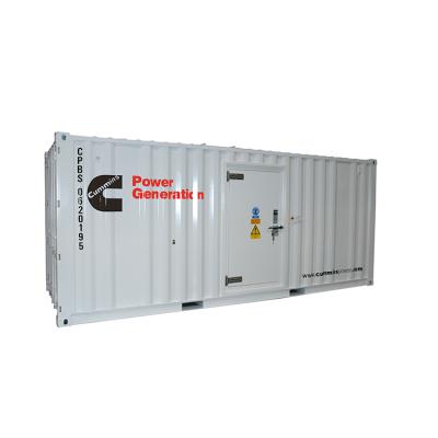 China Royal Industry Project Brand 1500kw 1875kva Soundproof Type Containerized Diesel Generator 50HZ 60HZ CCEC QSK38-G5 en venta