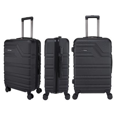 China School\long distance travel\etc. Shell Trolley Luggage Case Hard 28 Inch ABS Material Trolley Travel Bag Luggage Bags for sale