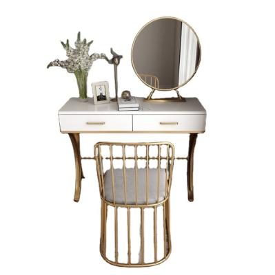 China Modern Design Led Light Bedroom Dressing Table Vanity Desk for sale