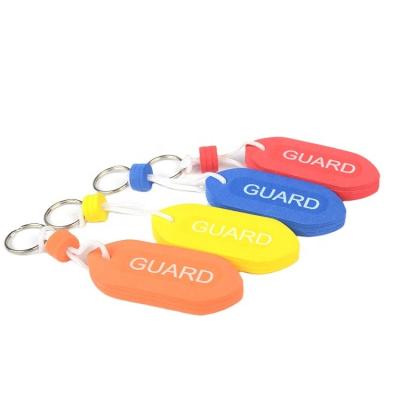 China Custom OEM Foam Eva Plastic Custom Floating Key Chain for sale