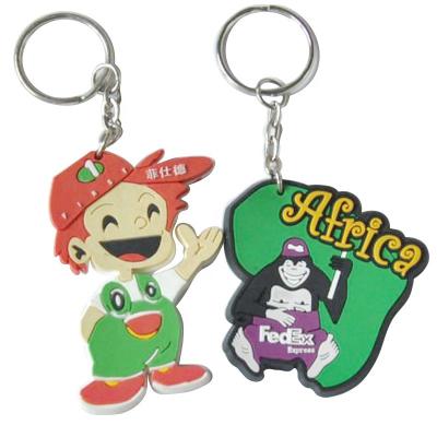 China cheap promotion soft custom plastic pvc key chain 3d key chain universal for sale