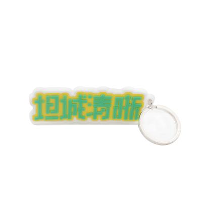 China As Your Request Customized Promotion Gifts 3d Pvc Key Chain Lovely Design Soft Pvc Key Chain for sale