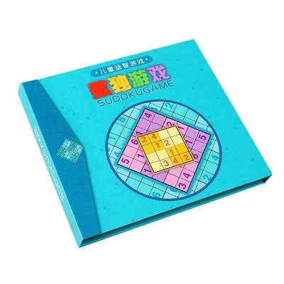 China Paper + EVA + Magnet Customized Kids Educational Toy Magnetic Sudoku Book Fashion Children's Toy Desktop Game Magnetic Sudoku for sale