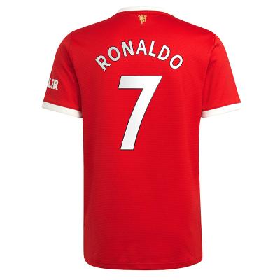 China Anti-Wrinkle HOT MESSI 30 RONALDO 7 MBAPPE POGBA SERGIO RAMOS 21 22 JR 2022 Neymar Soccer Jerseys Customs Football Shirt Men for sale