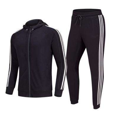 China Breathable Spring And Autumn Sportswear Men And Women Running Casual Clothing Black Sportswear for sale