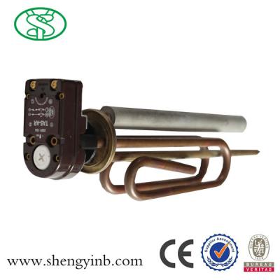 China T2 Copper Flanged DC 12v Electric Water Heating Element for sale