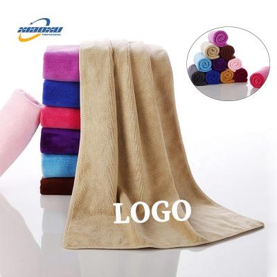 China Child Safe Hair Drying Microfiber Cotton Towels Custom Logo Barber Beauty Hand Face Spa Wholesale Barber Towels for sale