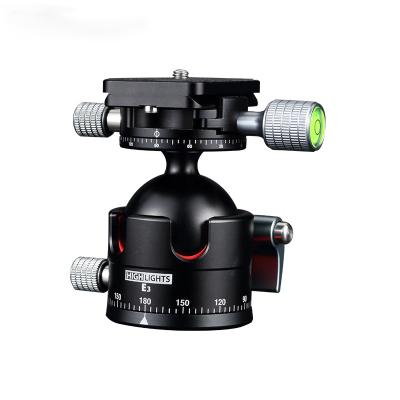 China Monopod Head Aluminum Aluminum Ball Head With Panoramic Tripod Head For Camera for sale