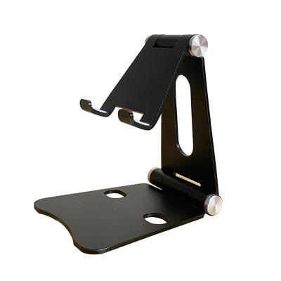 China 270 Degree Adjustable Universal Adjustable Stand Table Metal Tablet Holder Rotating Phone Holder for sale