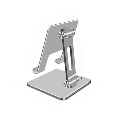 China Universal 270 Degree Adjustable Adjustable Angles Support Desktop Smartphones Tablet PC Holder Aluminum Phone Stand for sale