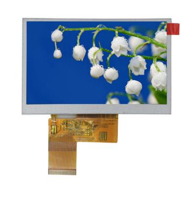 China 480x272 TFT LCD Module 4.3 Inch 40 PINS IPS Full Viewing Angle RGB Interface for sale