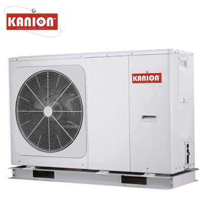 China Hotel EU heating system air to water heat pump 9kw to 32kw ​​R32 heat pump water heater for sale