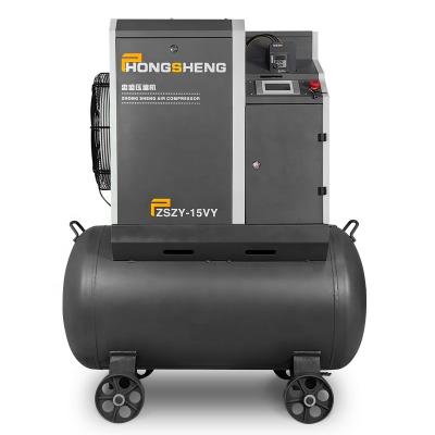 China Lubricated Rotary New Design Manufacture Customizable Fine High Quality Screw Portable 11Kw Air Compressor Machine for sale