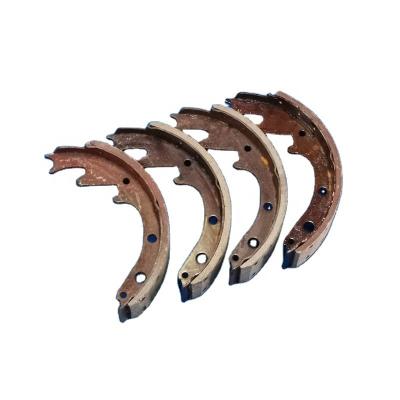 China Military METAL brake shoe set with riveted liners for M151 M151A1 and M151A2 11660466 2530 - 176 - 3287 for sale