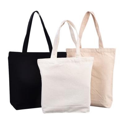 China Recyclable global sale top quality eco friendly custom printed canvas cotton packaging tote bags with competitive price for sale