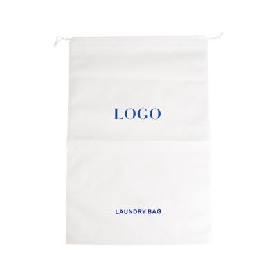 China Best new fashion design style good quality handbags hotel practical white nonwoven dust bags for guests for sale