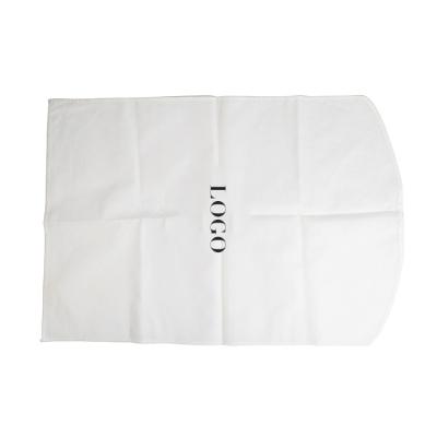 China 2023 hot sale fashion custom letter logo environmental protection and durable large drawstring dress non-woven dust bags for sale