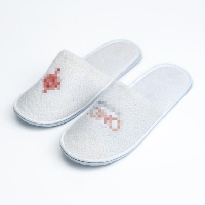 China High quality custom made biodegradable disposable eco hotel soft slippers wholesale anti-slip/soft/disposable eco hotel slippers for sale