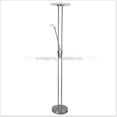 China Modern Warm Classic Floor Lamps Torchiere Standing Floor Lamp With Reading Light for sale