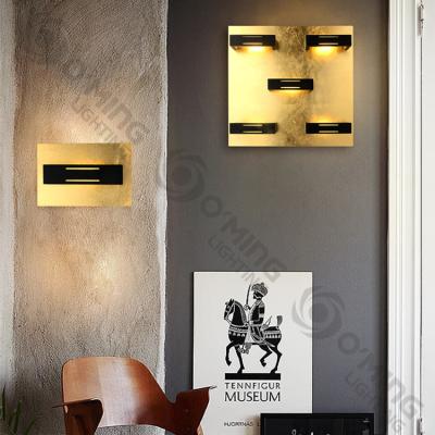 China The elegant wall lamp design wall lamp indoor wall lights for hotel decorationGolden the elegant minimalist wall lamp for sale