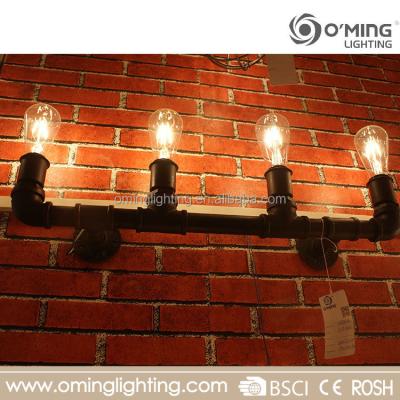 China New Design Decorative Vintage Industrial Style Wall Lights Retro Creative Water Pipe Wall Lamp for sale