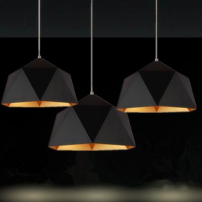 China Home Hotel Office Restaurant Hanging Light Popular Decorative Rope Led Hanging Lights Metal Pendant Light Industrial Black Ceiling Lamp for sale