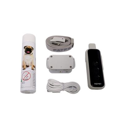 China Long Lasting Amazon Standoff Products Small Dog Spray Anti Bark Collar Vibrate for sale