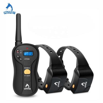 China Viable Friendly Dog Trainer No Barking Pets Protect Shockless Collar Training Equipment for sale