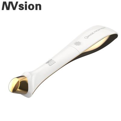 China Anti Wrinkle Lifting Device Eye Care Roller Massager Plastic Steel Handle Vibration Facial Massage NV8519 for sale