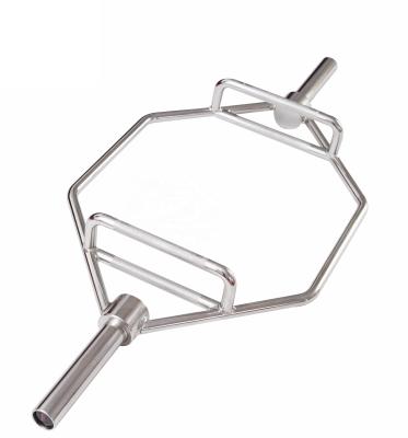 China High Quality Commercial Use Chrome Gym Weightlifting Hex Trap Barbell Bar for sale