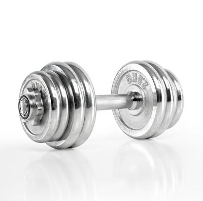 China Universal Chrome Dumbbell Set 2 x 10 kg for sale