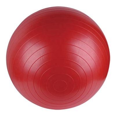 China Fitness Equipment Non Slip Outdoor Anti Burst No Slip Yoga Balance Ball, Exercise Pilates Yoga Ball With Quick Foot Pump for sale