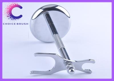 China Double Edge straight razor and brush stand chrome holder for men for sale