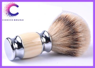 China Silver tipped badger hair shaving brush for sale