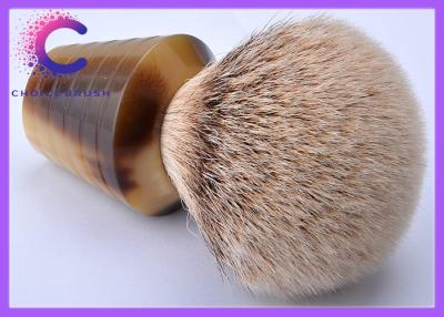 China Hand made  faux horn Silvertip Badger Shaving Brush , luxury shave brushes for sale