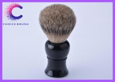 China Best badger shave brush classical shaving products with black handle for sale