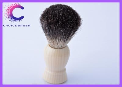 China Best shaving brush for men with faux ivory handle , black badger knots for sale