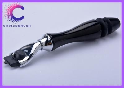 China Bowling shaving razor with classical black acrylic handle Mach 3 razor head for sale