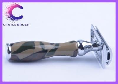 China Military camouflage double sided safety razor for  shaving & hair removal for sale