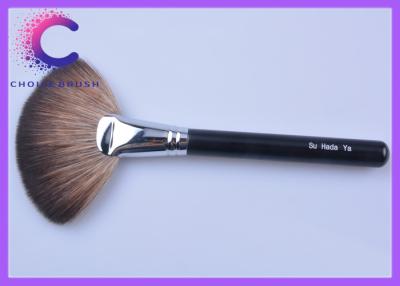 China Synthetic Hair Face Makeup Brushes , Large Fan Blush Powder Foundation Brush for sale