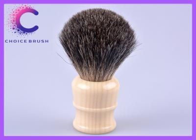 China Handmade badger shaving brush faux ivory high density badger knots for sale