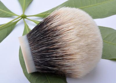 China 100% pure badger hair shaving brush knot 30mm bulb shape for soap for sale