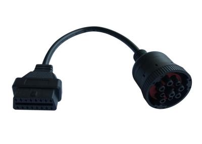 China Typ- 1deutsch 9 Frau Pin J1939 zu J1962 OBD2 OBDII 16 Pin Female Cable zu verkaufen