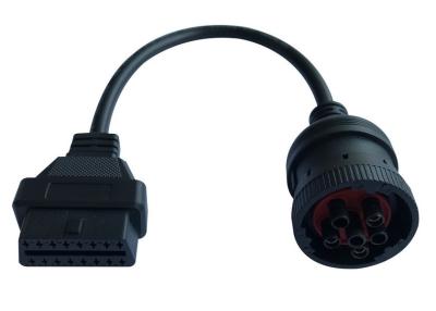 China Hembra del Pin J1708 de Deutsch 6 al cable femenino del Pin J1962 de OBD2 OBDII 16 en venta